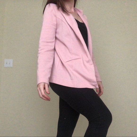 Light pink blazer jacket - Picture 4 of 10